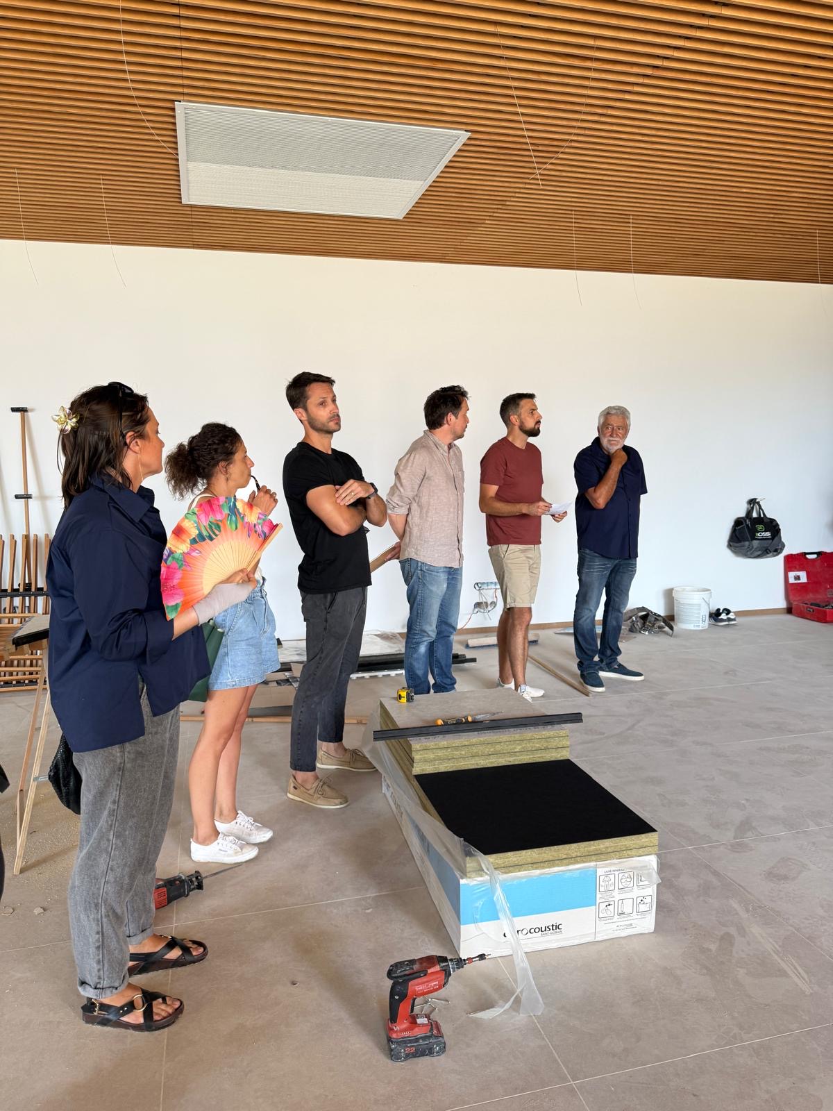 Visite de chantier 