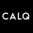 Logo CALQ sur fond noir 