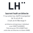 LH¨ARCHITECTE
