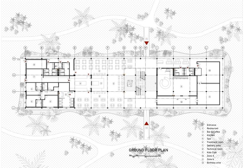 PLAN BATIMENT EDUCATIF & LOISIR