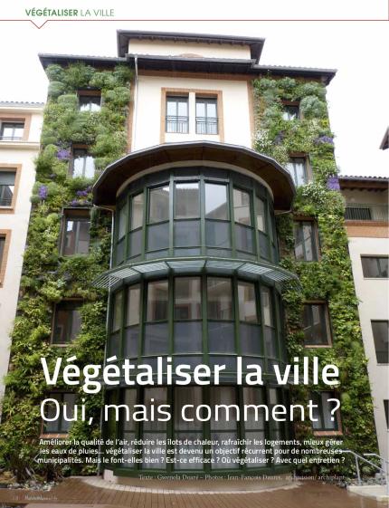 Habitat naturel  - " végétaliser, une nécessité !'