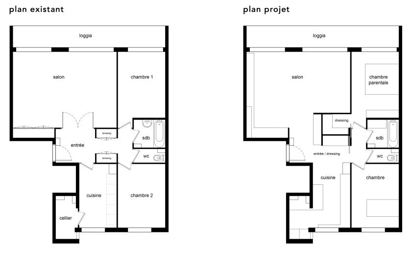 Réhabilitation appartement T3