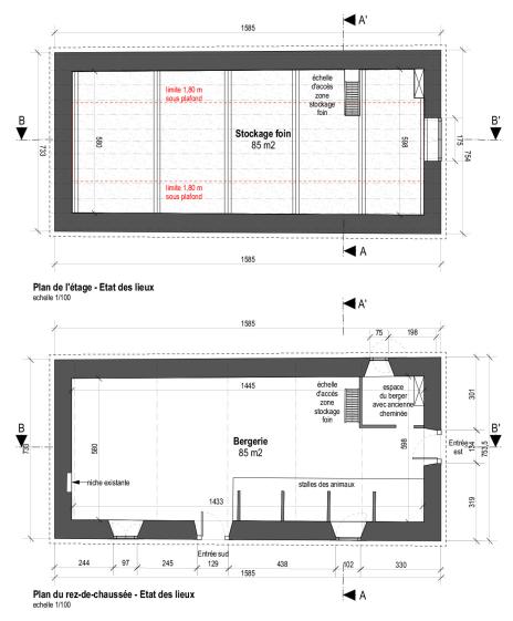 Plans état des lieux