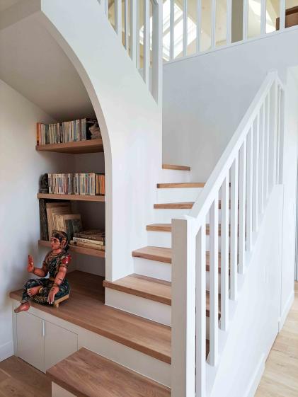 escalier bibliotheque