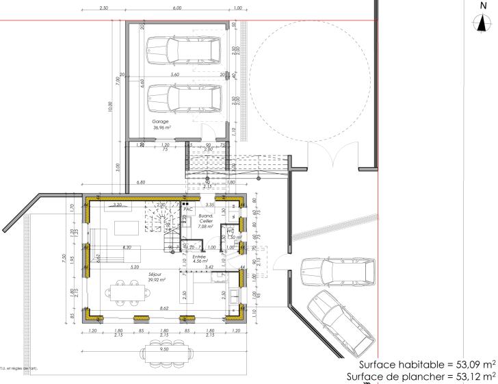 Plan Rez-de-chaussée