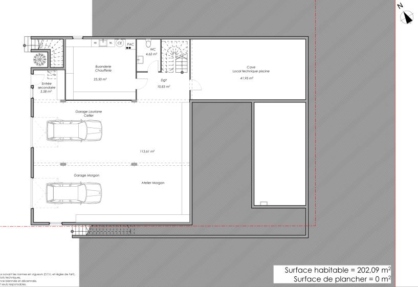 Plan Rez-de-chaussée