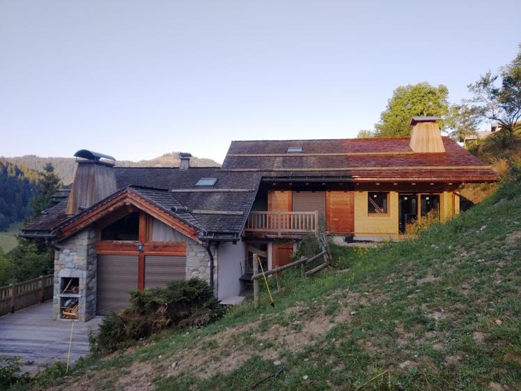 Extension d'un chalet