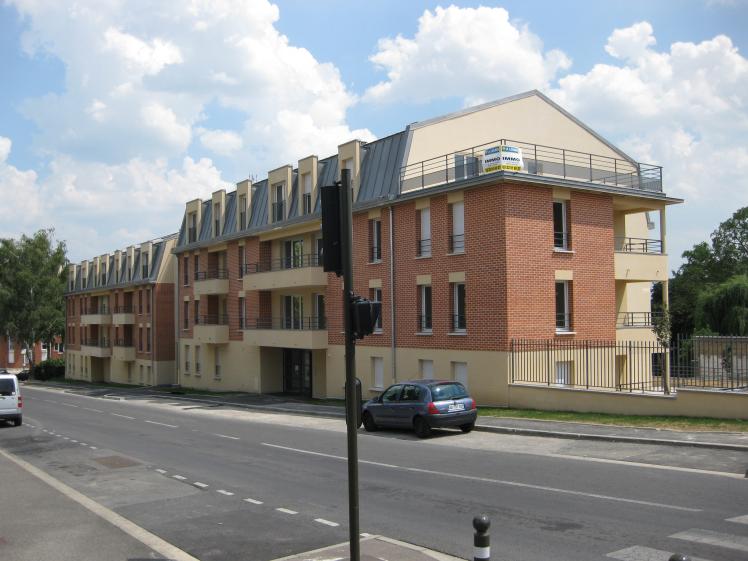 Vue depuis la Rue de Cagny