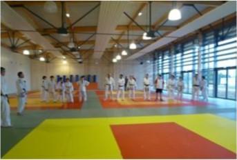 Vue intérieure du Dojo