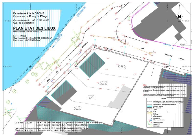 Plan du géomètre