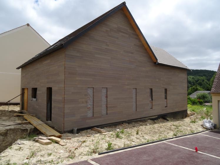 Chantier : Façade nord-ouest