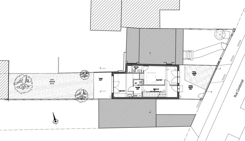 Plan du rez de chaussée