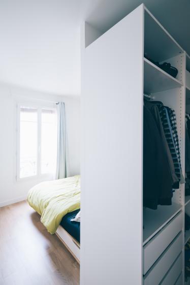 Le dressing et la chambre