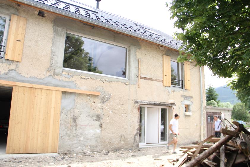 Façade apres travaux