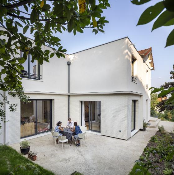 Extension sur deux niveau d'une maison - Terrasse