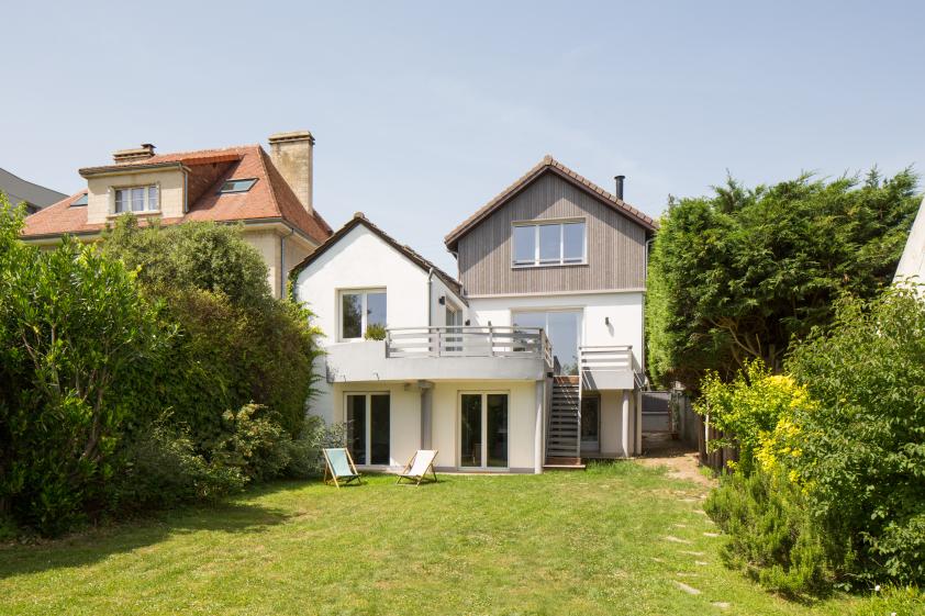 Surélévation d'une maison à Garches