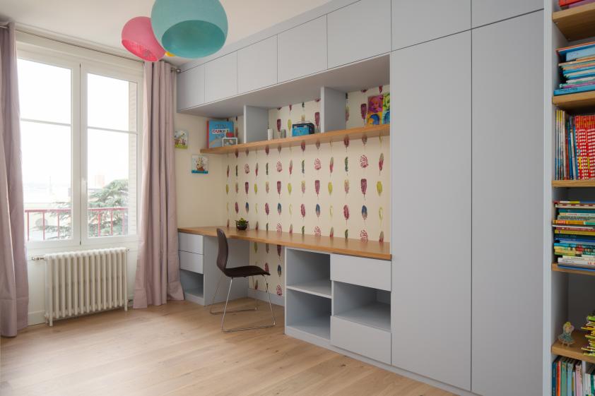 RÉNOVATION - Appartement à Boulogne Billancourt Chambre d'enfants