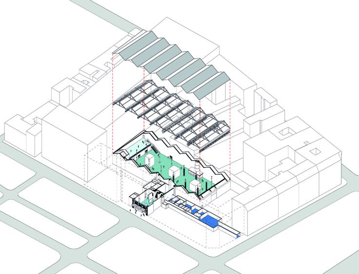 Axonométrie du projet