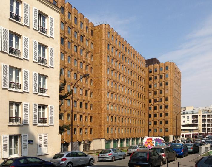 Spectaculaire ré-architecture de bureaux à Paris 13ème - façades initiales