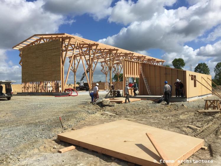 PFB Chantier montage structures bois PFB Chantier montage structures bois