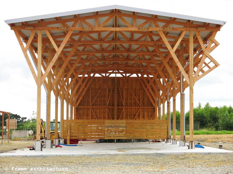 PFB travées du hangar de séchage PFB travées du hangar de séchage