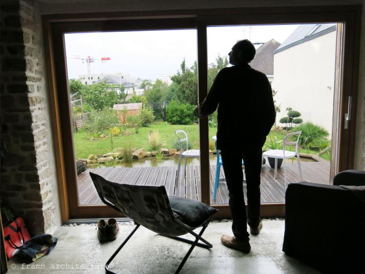 JKB Nouvel accès de plain-pied sur le jardin