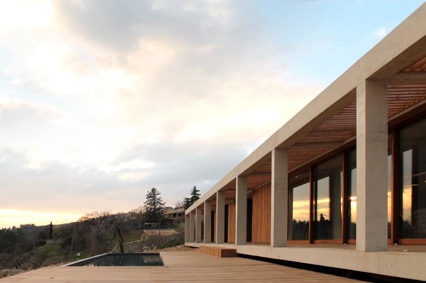 Maison de vacances à Tarendol - Vue de la Façade Sud