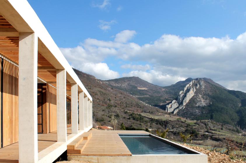 Maison de vacances à Tarendol - Vue de la Façade Sud