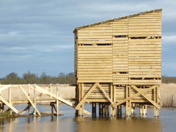 Façade avec vues à diverses  hauteurs