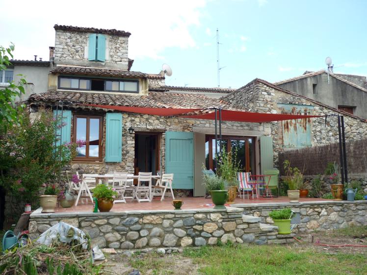 terrasse sur jardin