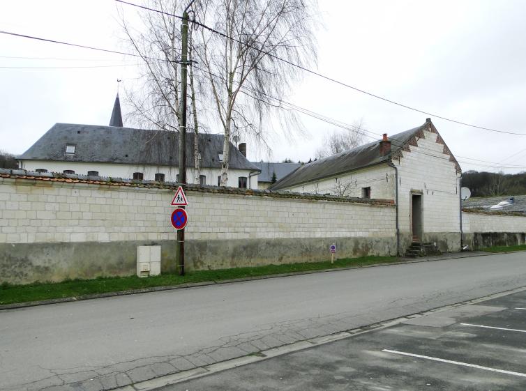 Vue depuis la Rue de l'Abbaye