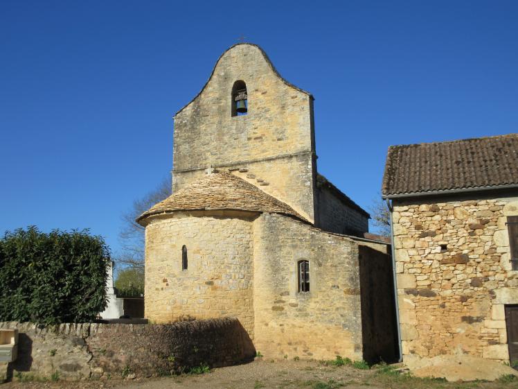 Vue du choeur de l'église