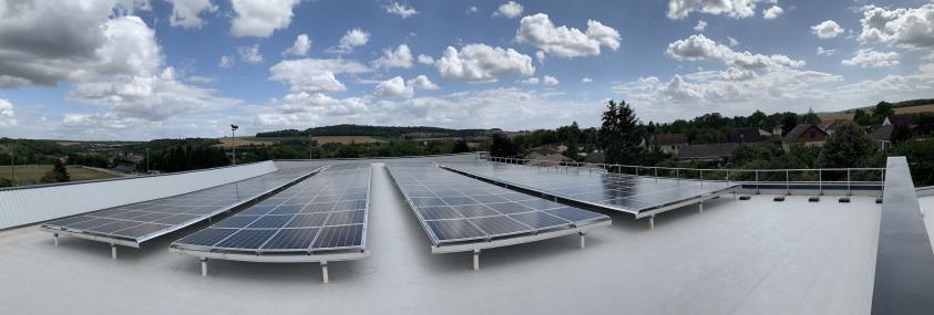 Réhabilitation extension du COSEC de Saint-Mihiel - Toiture photovoltaique