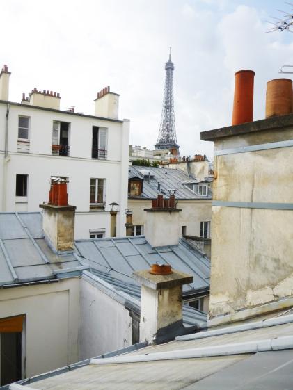 Paris Eiffel_Vue depuis l'immeuble