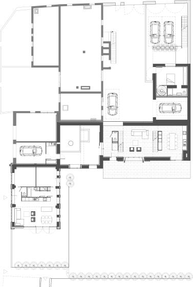 Cellettes_Plan des logements rez-de-chaussée