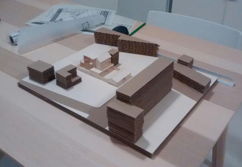 Maquette - Réflexion sur l'architecture du projet.