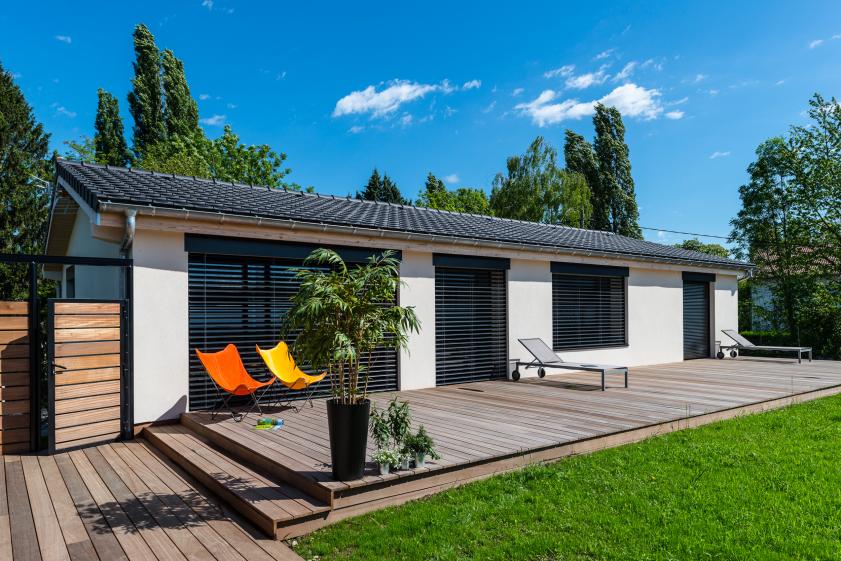 Terrasse et jardin