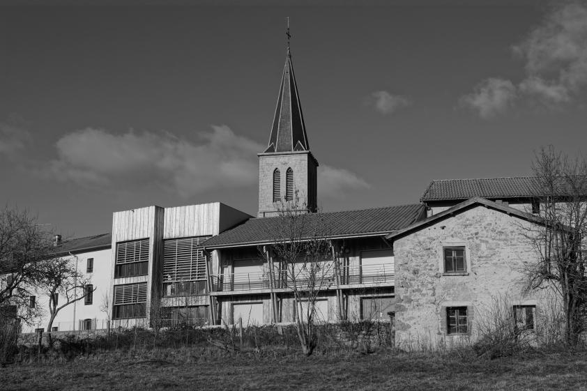 Façade de l'extension sur le Jardin