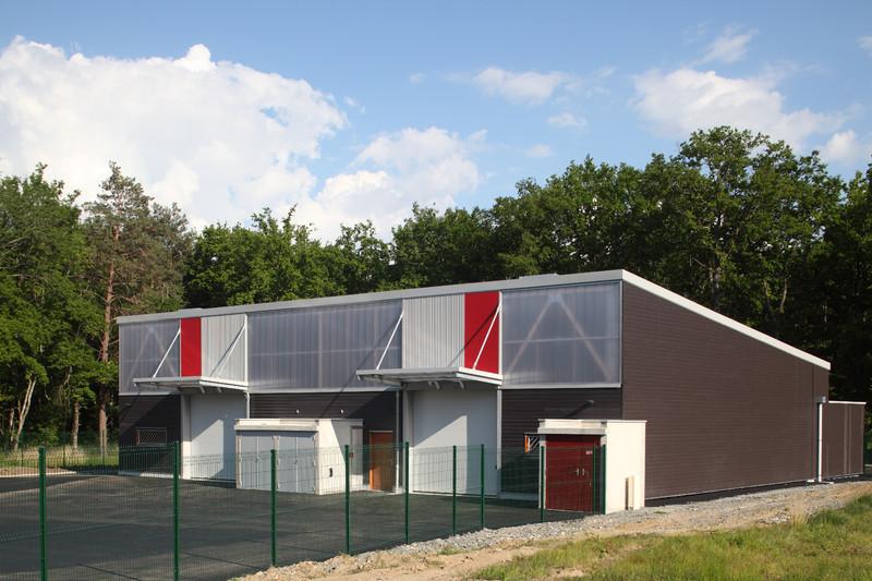 Vue façade ateliers