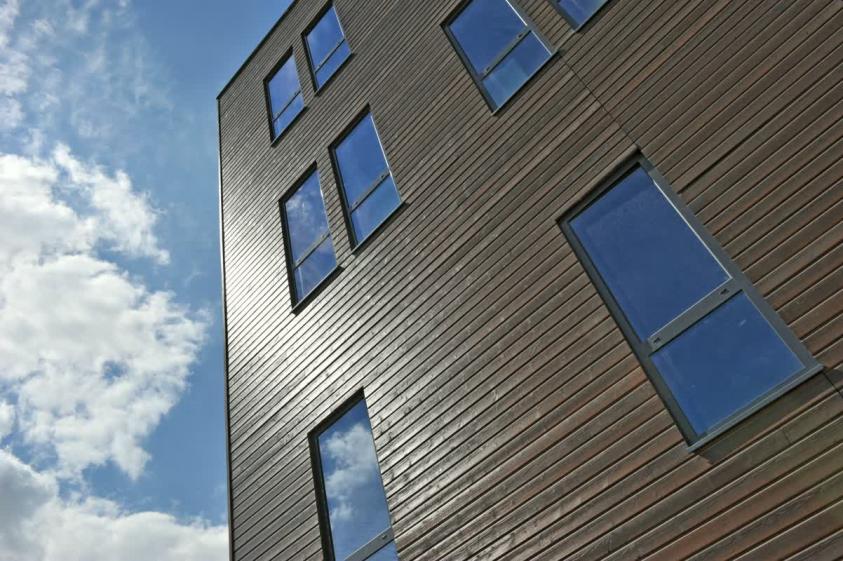 Construction de bureaux et ateliers BBC à Saint-Etienne - Photo Balao