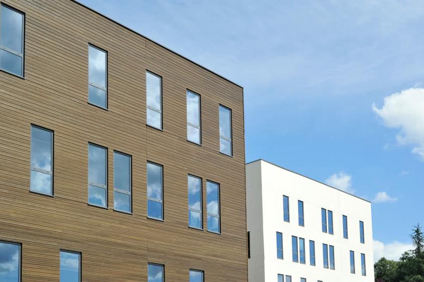 Construction de bureaux et ateliers BBC à Saint-Etienne - Photo Balao