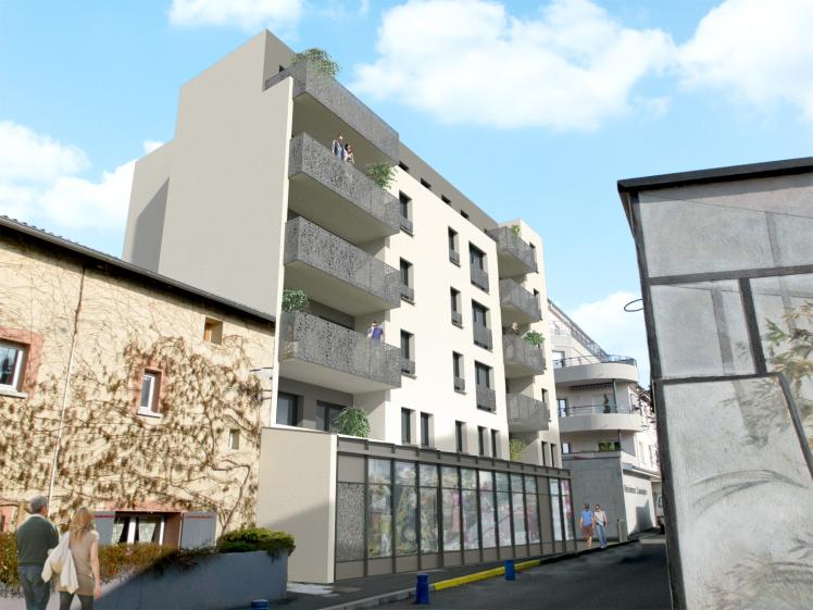 16 logements BBC et un commerce en RDC - La Talaudière