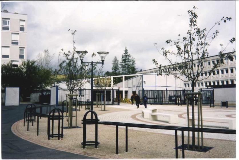 Lycée Ronsard - aménagement de la place