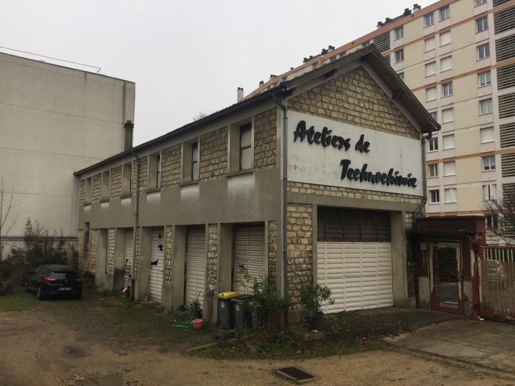 avant travaux la facade cour