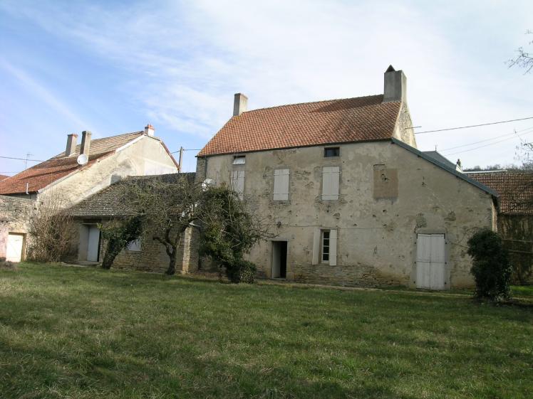 Façade sur jardin avant travaux