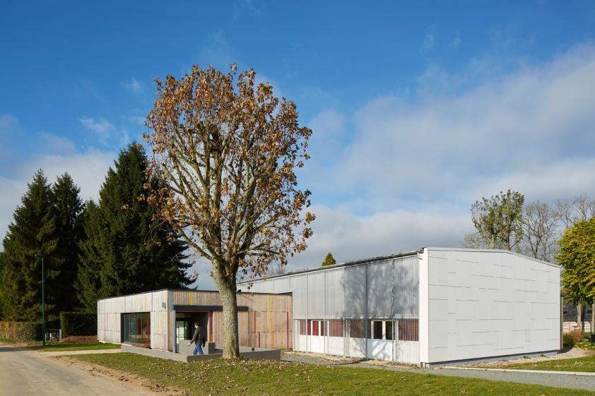 Réhabilitation et extension d'une salle communale à Saint-Ouen-du-Breuil (76)