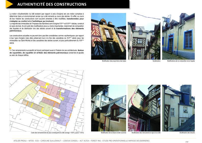 Carte d'authenticité des construcions