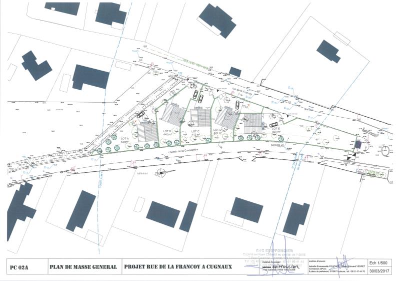 plan masse villas