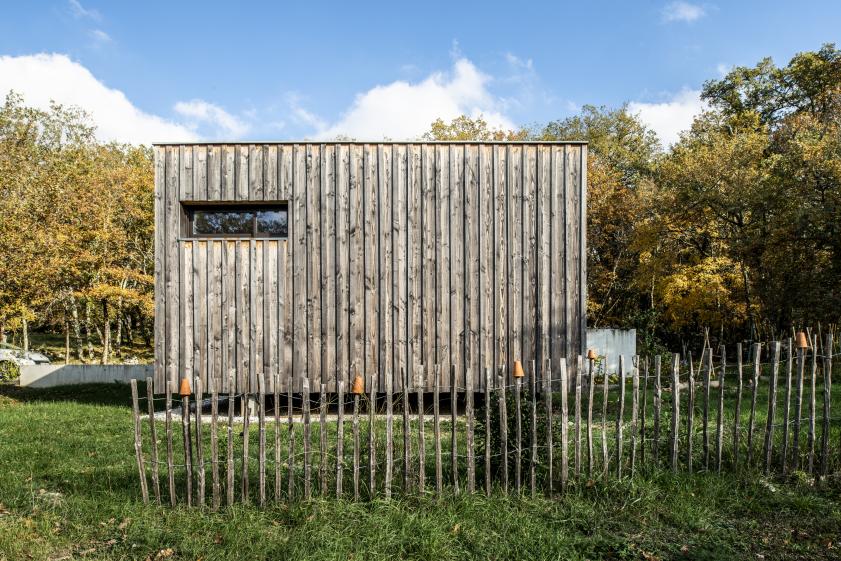 Une maison sur pilotis