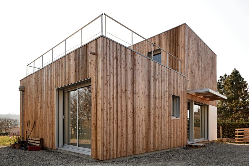 Une terrasse pour profiter de la vue